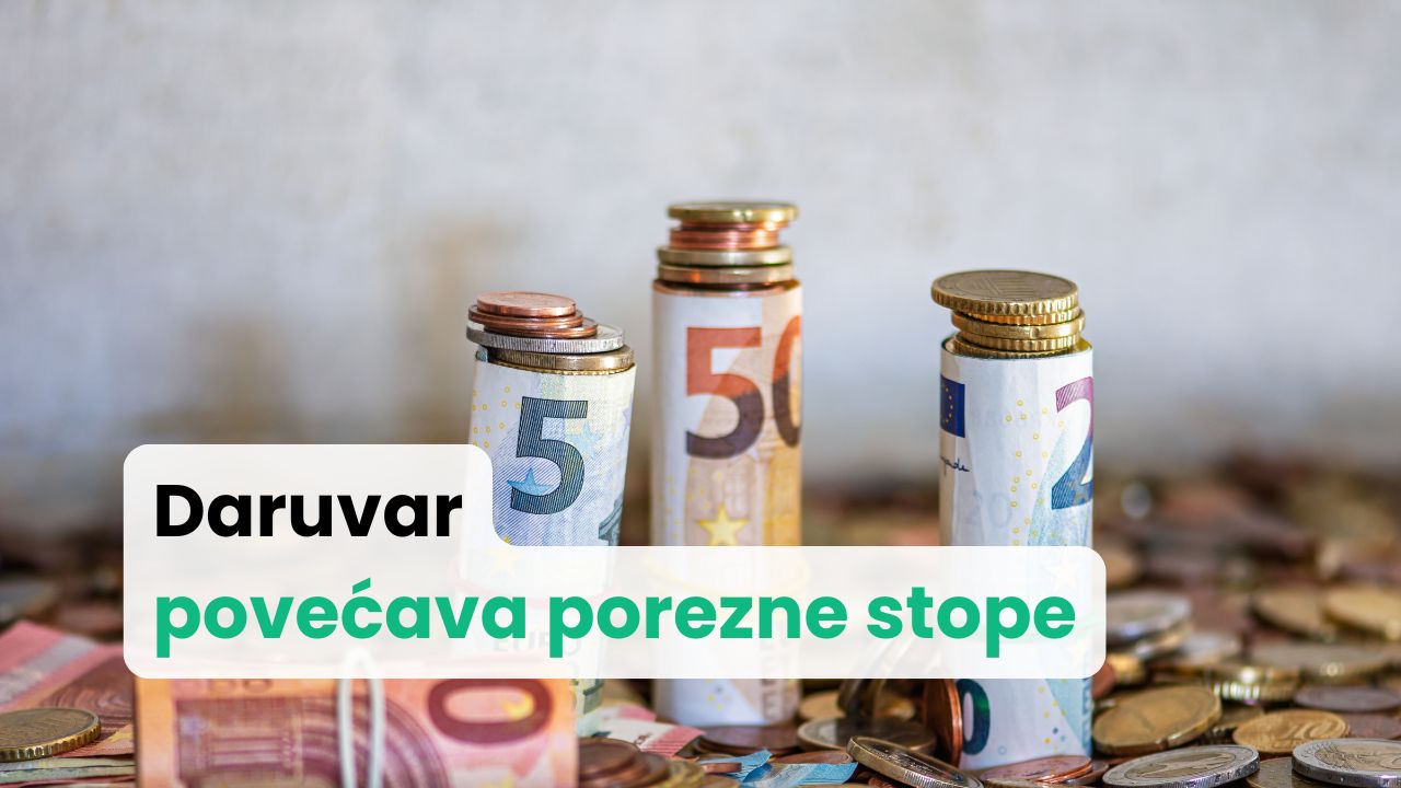 Nove porezne stope u Daruvaru od 2026. godine